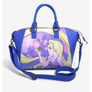 💜 Loungefly Disney Tangled Rapunzel & Pascal Satchel Bag